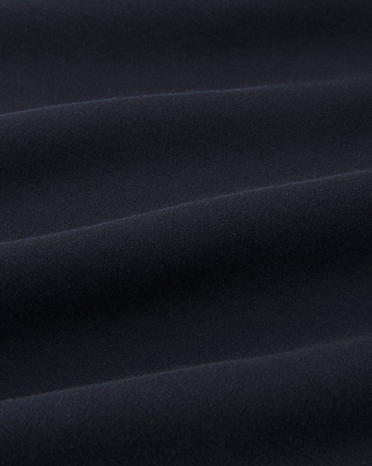 シルキーダンボール・異素材ハイネック 詳細画像 ミッドナイトブルー 2