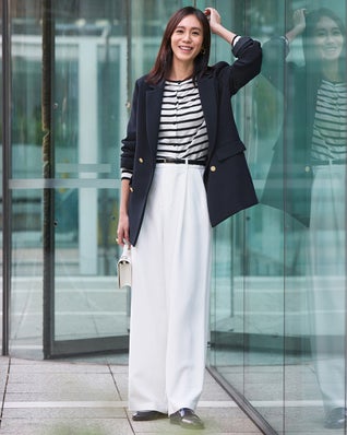 スポンジWクロス・ダブルブレストジャケット