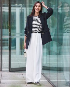 スポンジWクロス・ダブルブレストジャケット