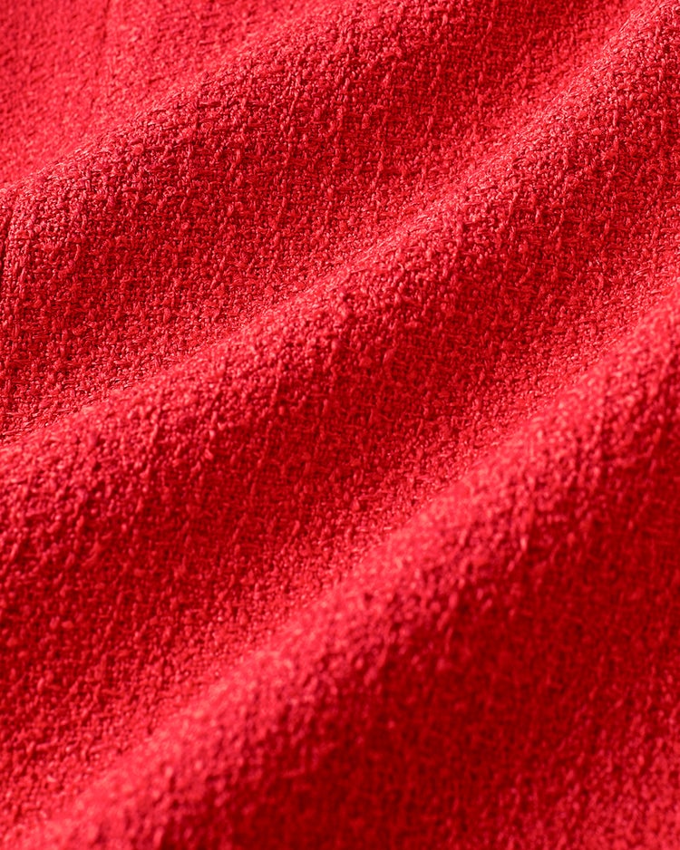 ツイード・ノーカラージャケット 詳細画像 レッド 5
