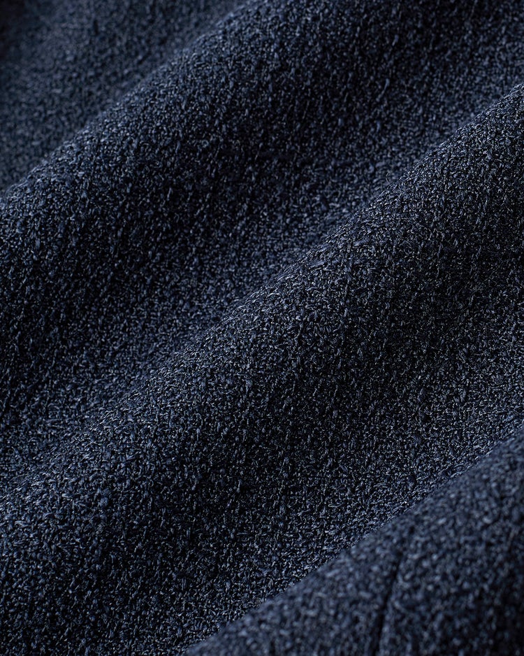 ツイード・ノーカラージャケット 詳細画像 ミッドナイトブルー 5