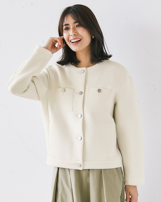 エアーフォルム・Cカラーブルゾン