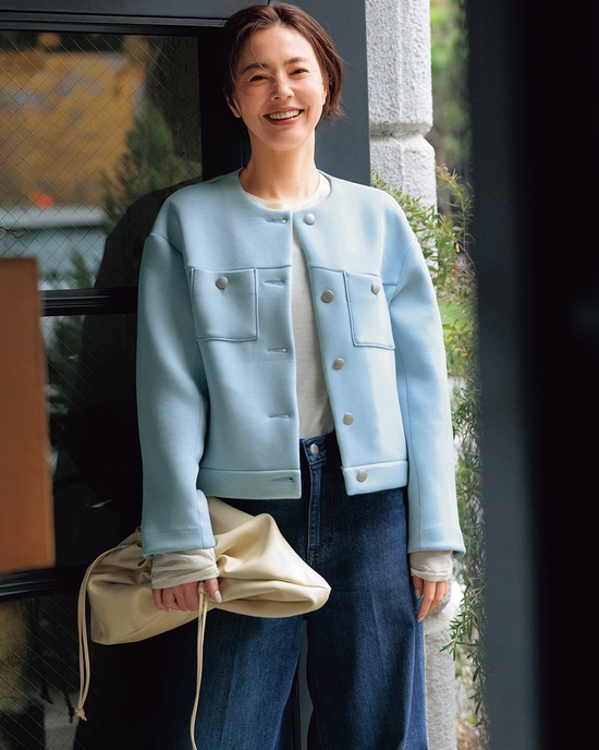 エアーフォルム・Cカラーブルゾン