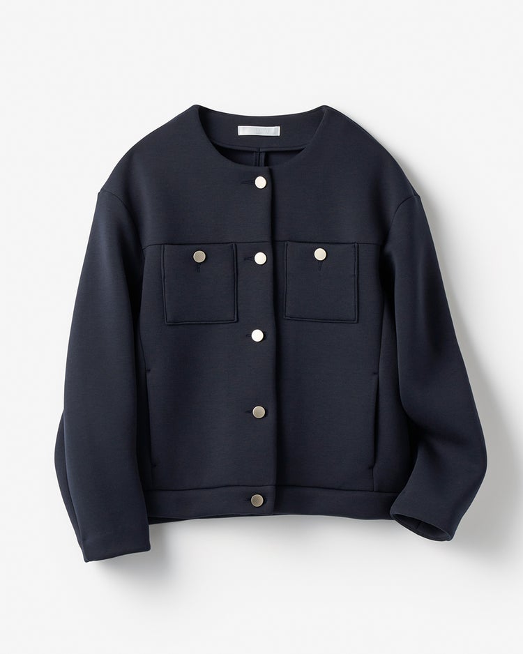 エアーフォルム・Cカラーブルゾン 詳細画像 ミッドナイトブルー 4