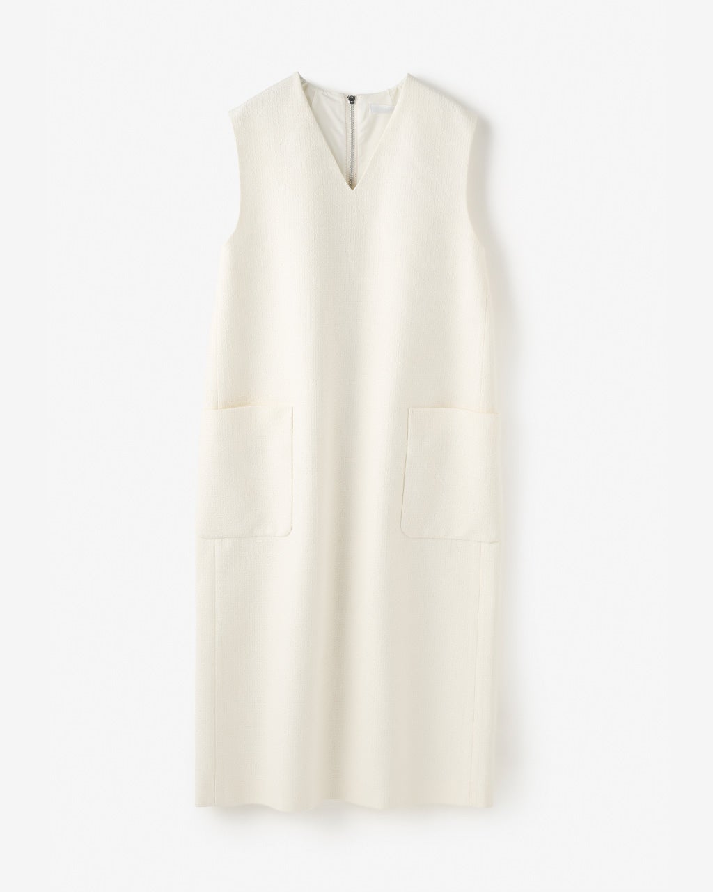 ツイード・Vネックジャンパースカート/DoCLASSE