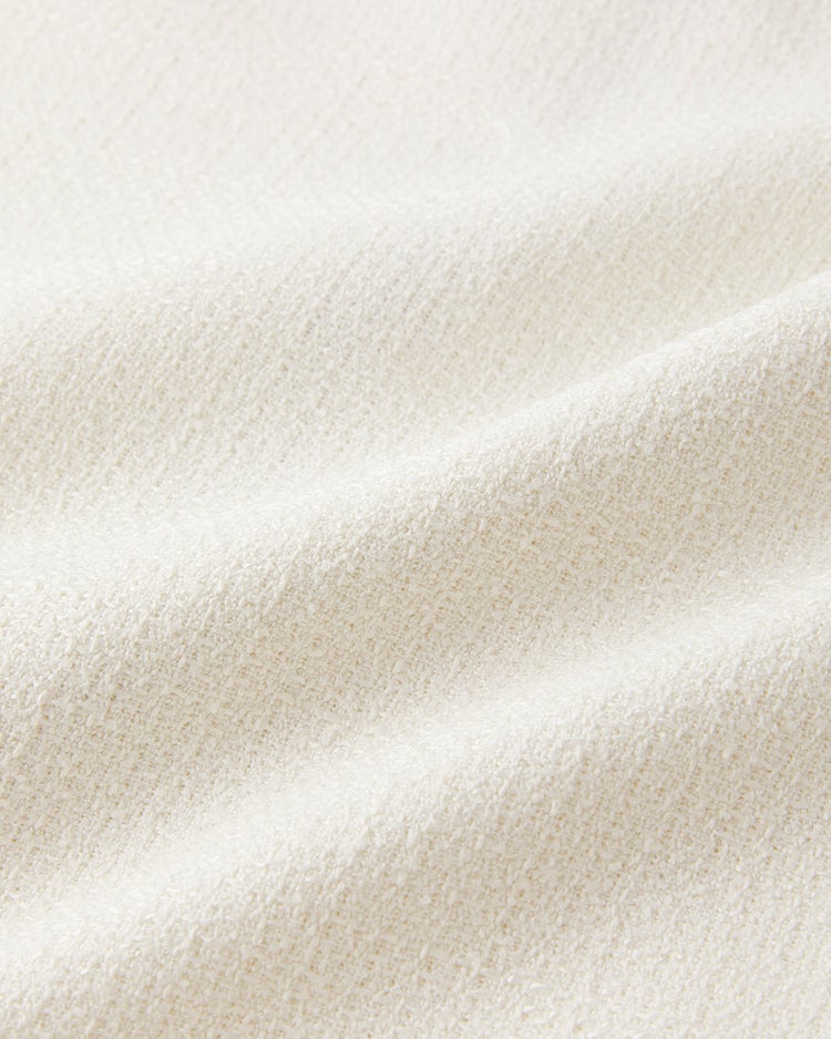 ツイード・Vネックジャンパースカート 詳細画像 オフホワイト 5