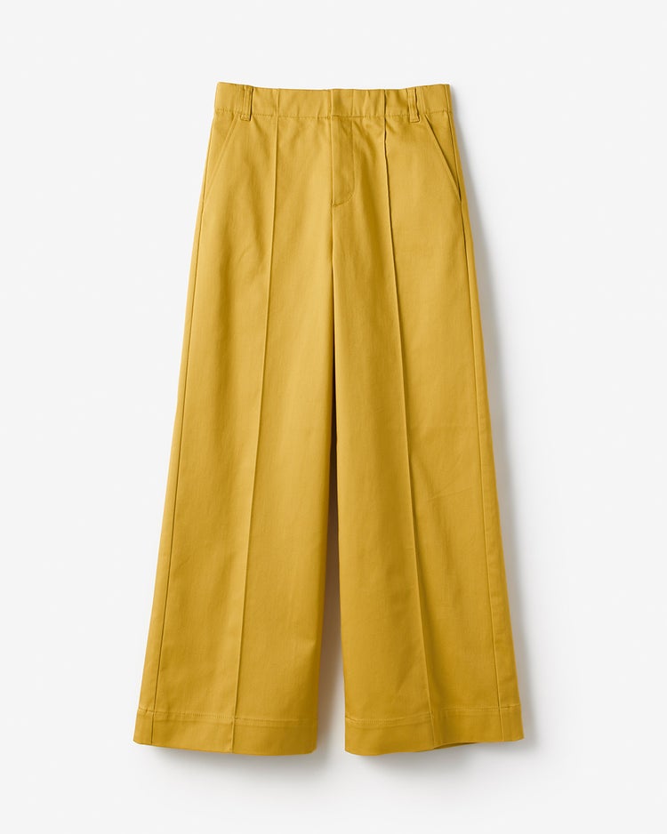 ミラクルストレッチ・ピンタックワイド68cm 詳細画像 イエロー 4