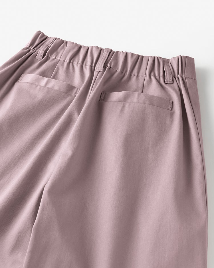 ミラクルストレッチ・ピンタックワイド68cm 詳細画像 ダスティーピンク 7