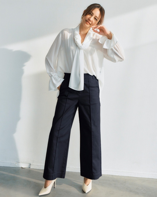 ミラクルストレッチ・ピンタックワイド68cm