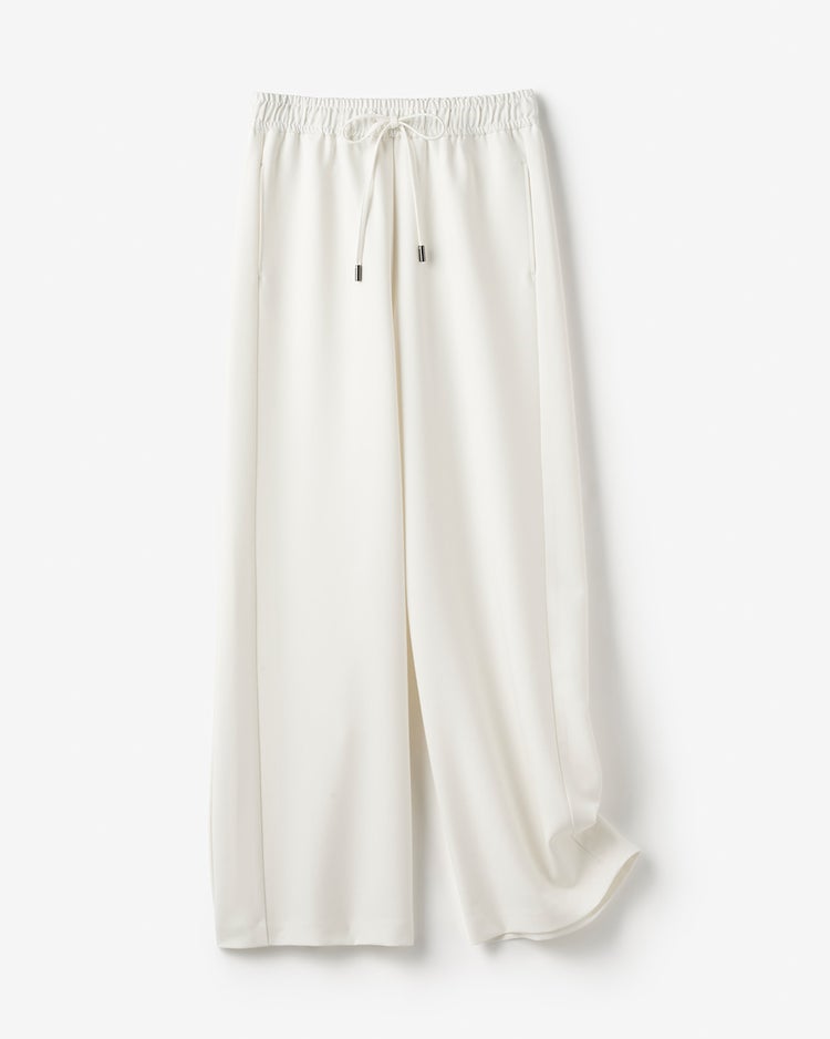 スポンジWクロス・イージーワイドパンツ 詳細画像 オフホワイト 6