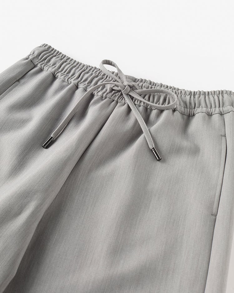 スポンジWクロス・イージーワイドパンツ 詳細画像 グレー 3