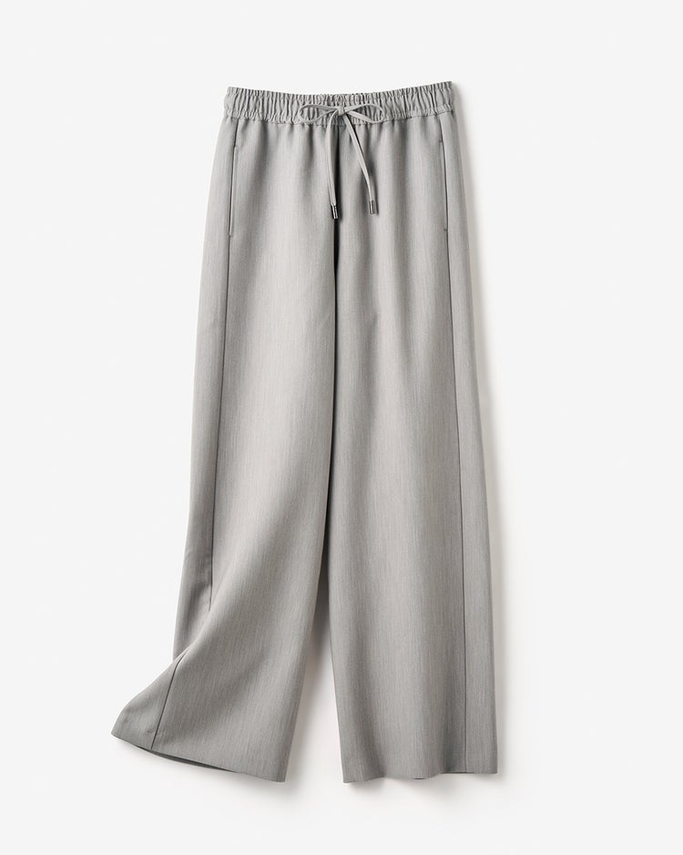 スポンジWクロス・イージーワイドパンツ 詳細画像 グレー 6