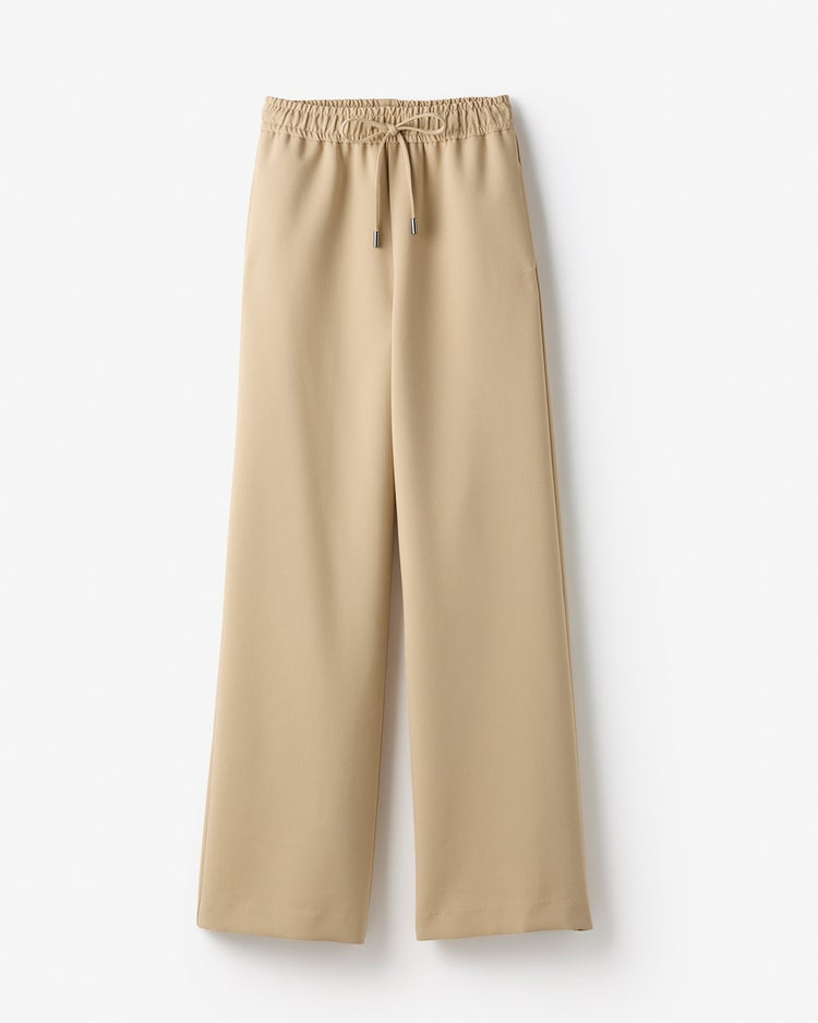 スポンジWクロス・イージーワイドパンツ 詳細画像 ベージュ 4