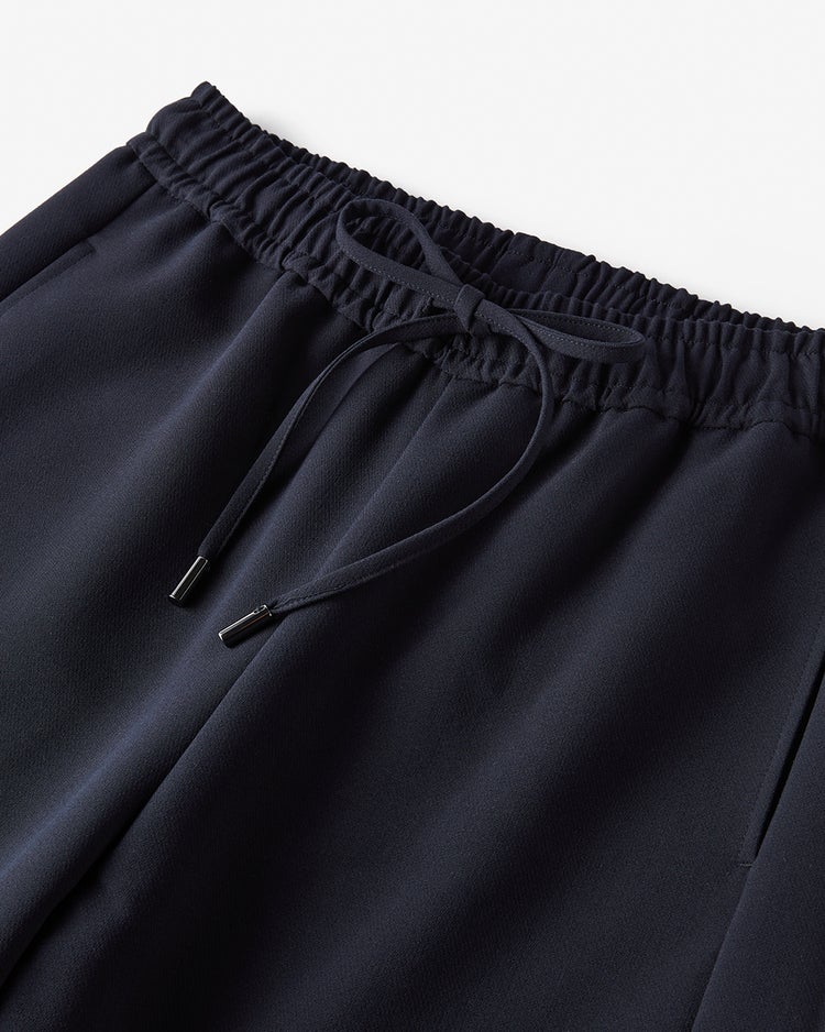 スポンジWクロス・イージーワイドパンツ 詳細画像 ミッドナイトブルー 2