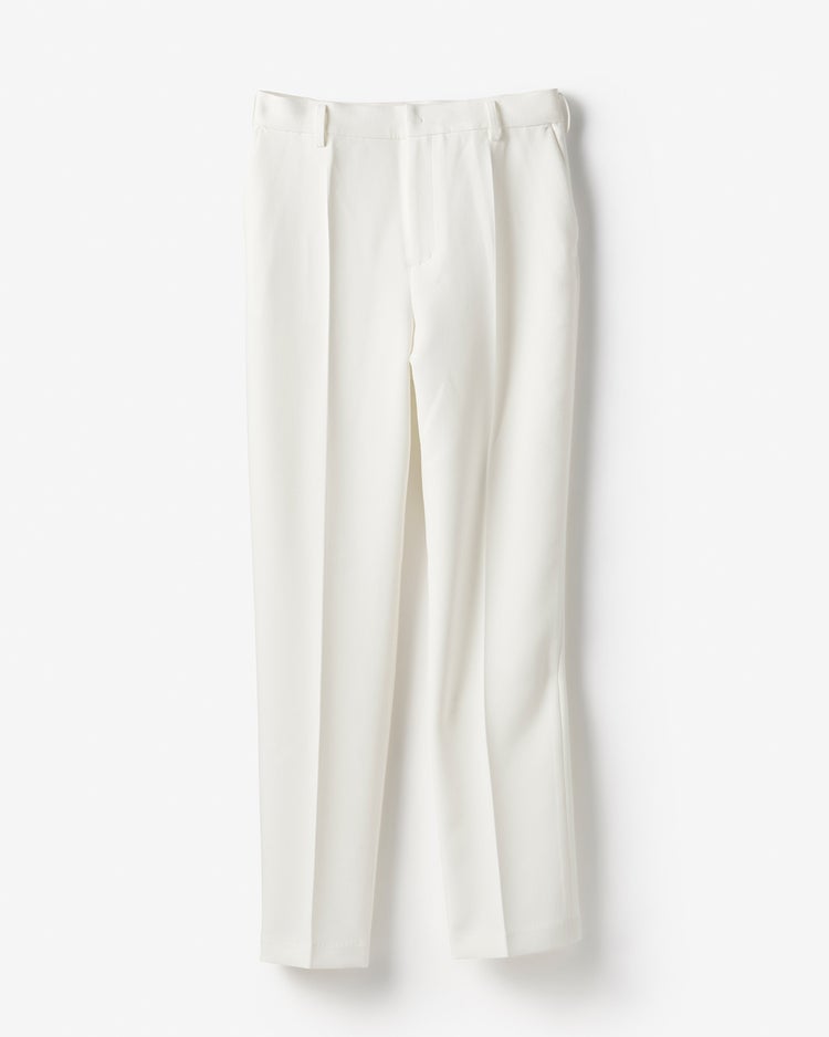 スポンジWクロス・テーパードパンツ 詳細画像 オフホワイト 3