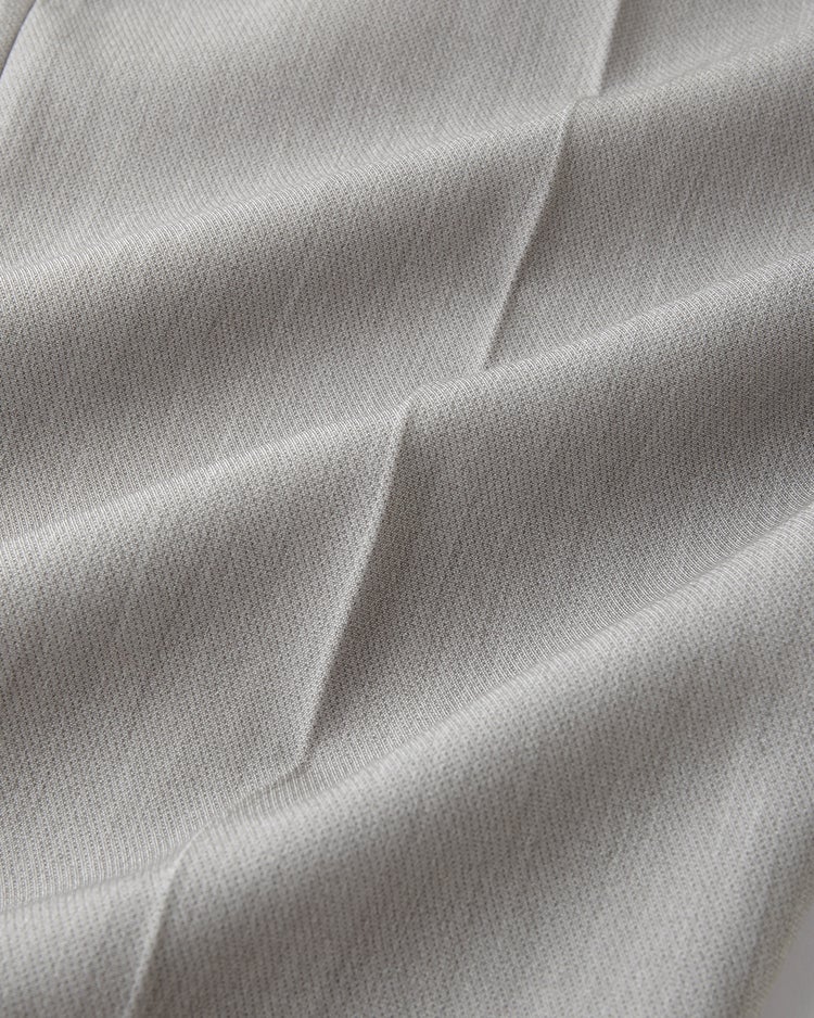 スポンジWクロス・テーパードパンツ 詳細画像 グレー 2