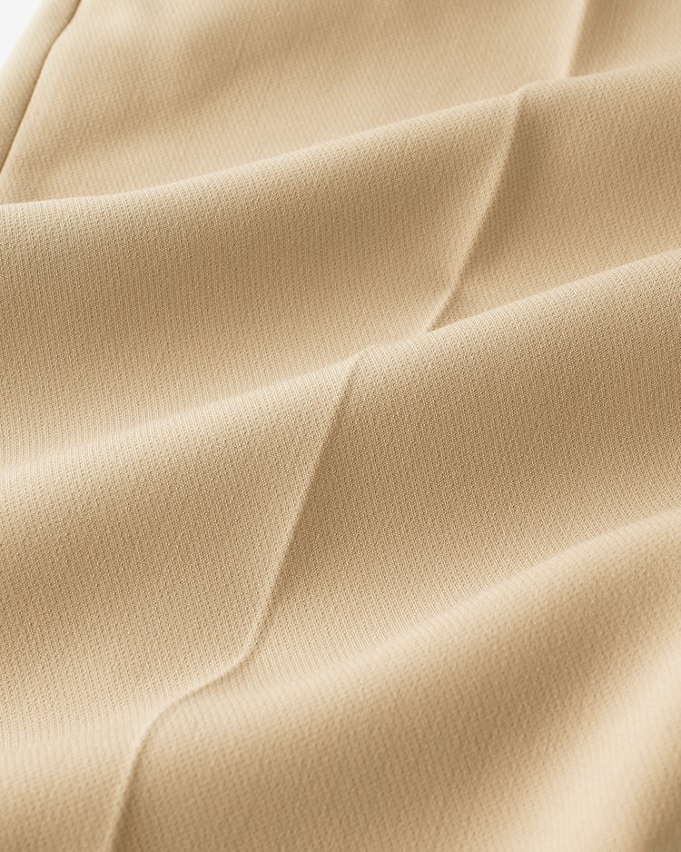 スポンジWクロス・テーパードパンツ 詳細画像 ベージュ 2