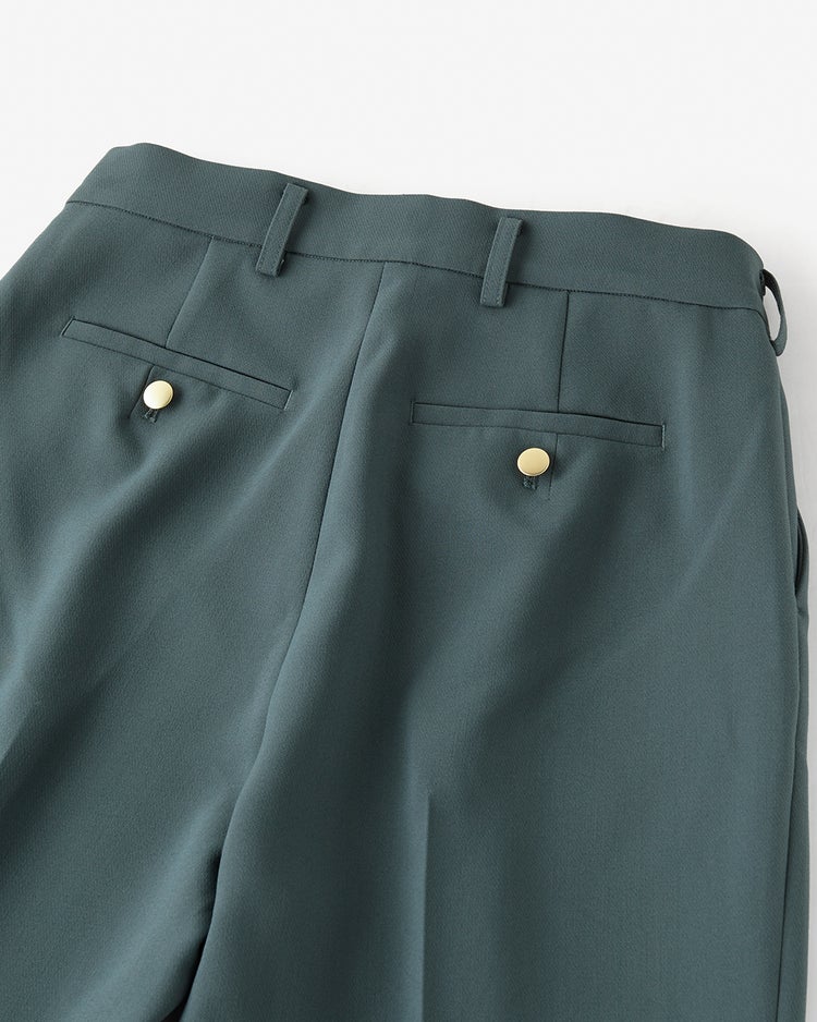 スポンジWクロス・テーパードパンツ 詳細画像 セージ 3