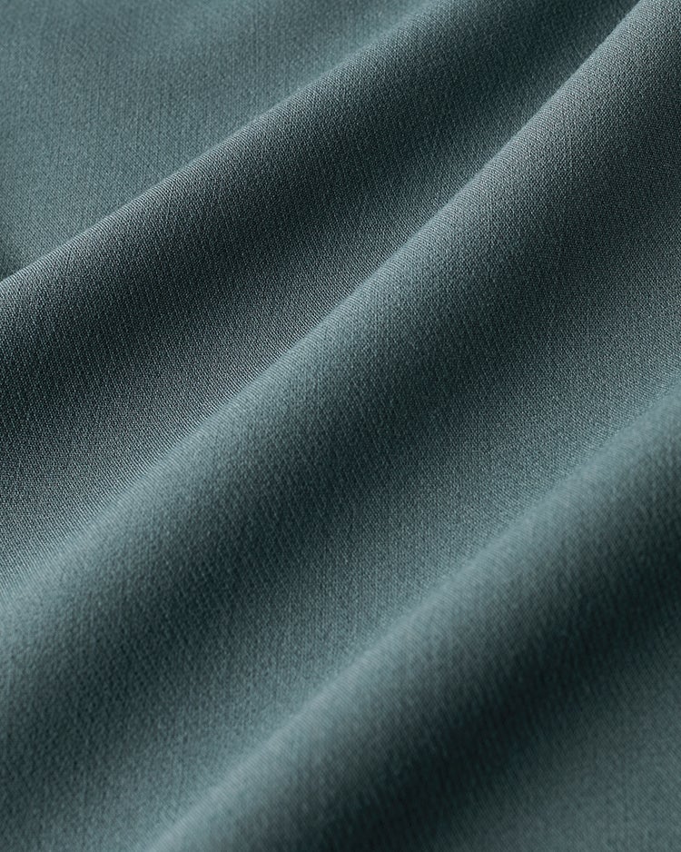 スポンジWクロス・Aラインワンピース 詳細画像 セージ 2