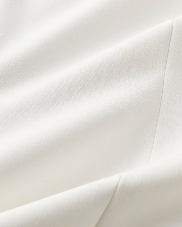 スポンジWクロス・コンパクトジレ 詳細画像 オフホワイト 2