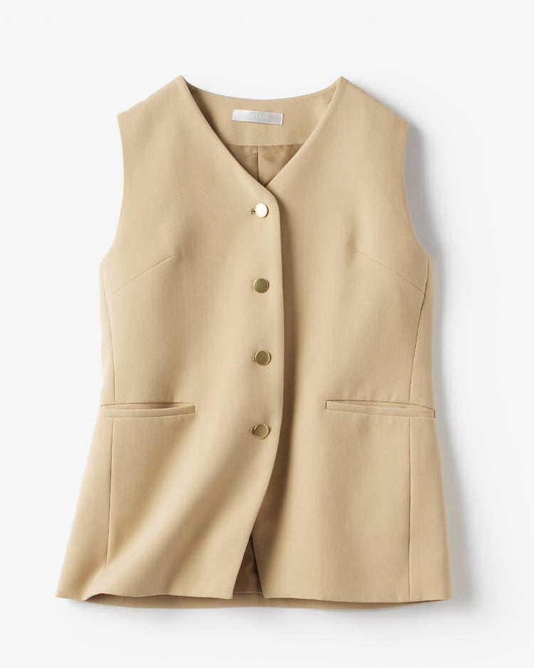 スポンジWクロス・コンパクトジレ 詳細画像 ベージュ 4