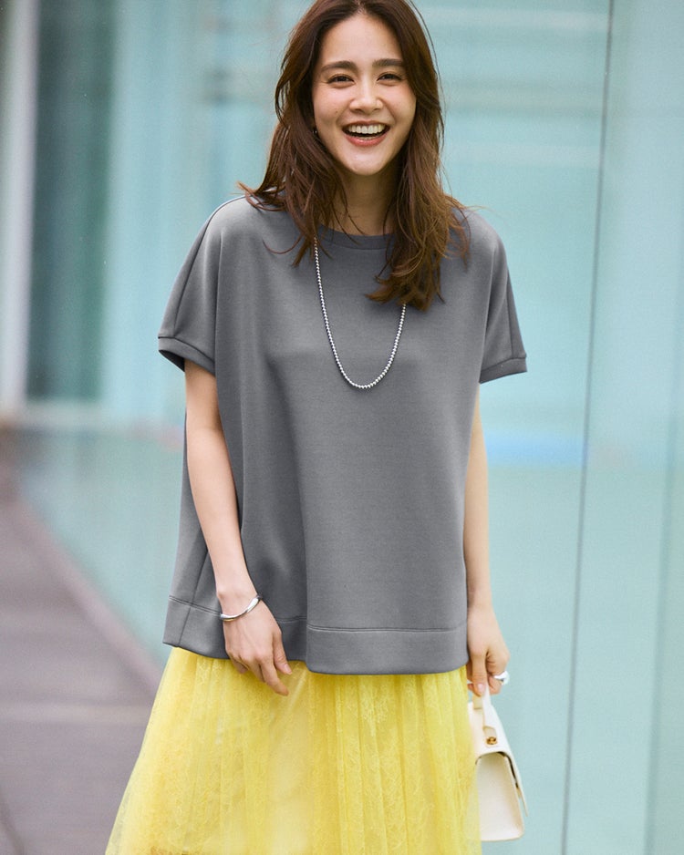 シルキーダンボール・ワイドT 詳細画像 カーキグレー 1