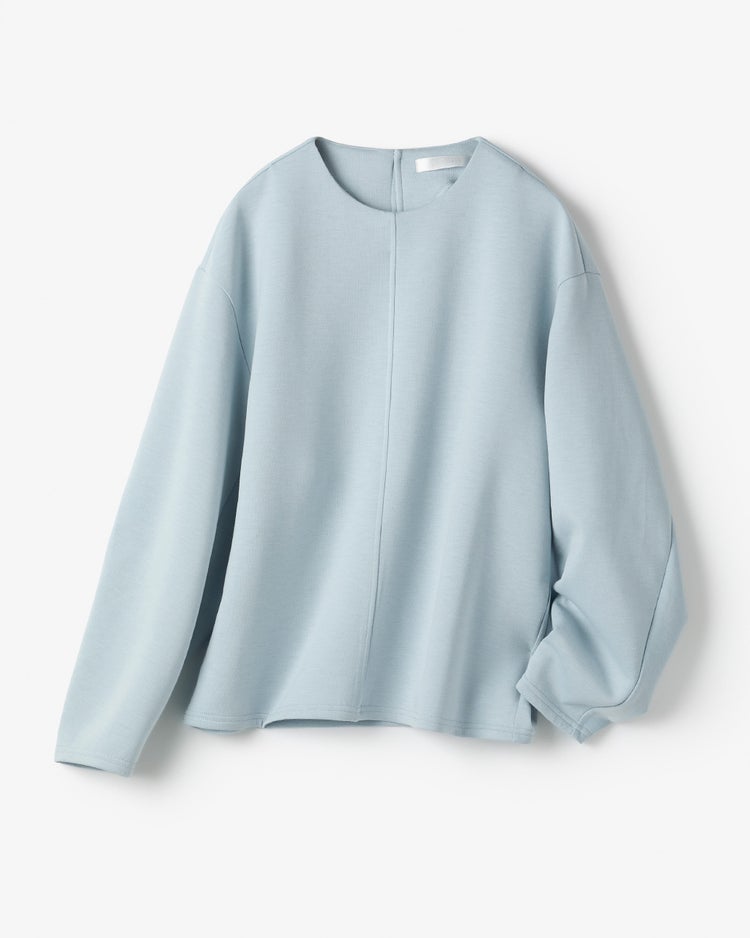 ライトダンボールニット・センター切替トップス 詳細画像 ライトブルー 4