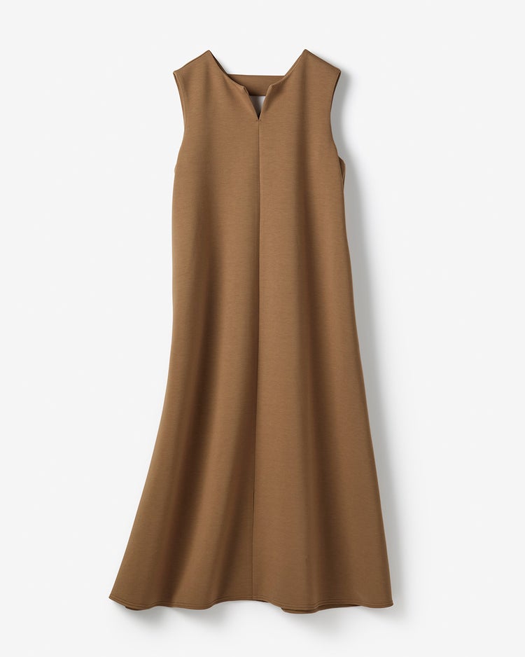 ライトダンボールニット・ジャンスカ 詳細画像 ライトブラウン 4