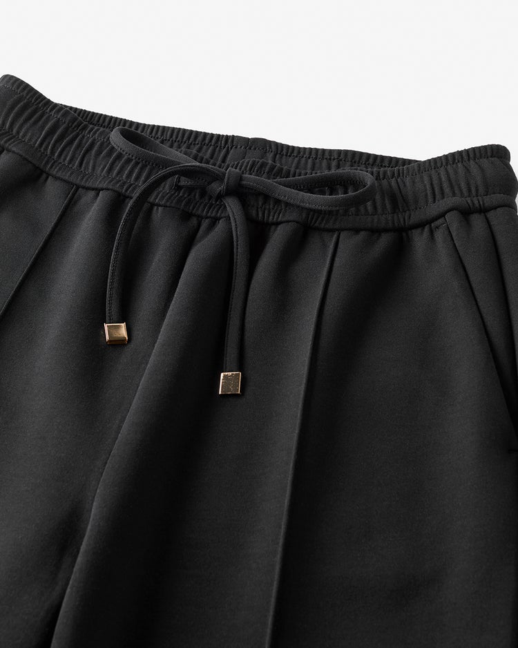 ライトダンボールニット・スティックパンツ 詳細画像 ブラック 3