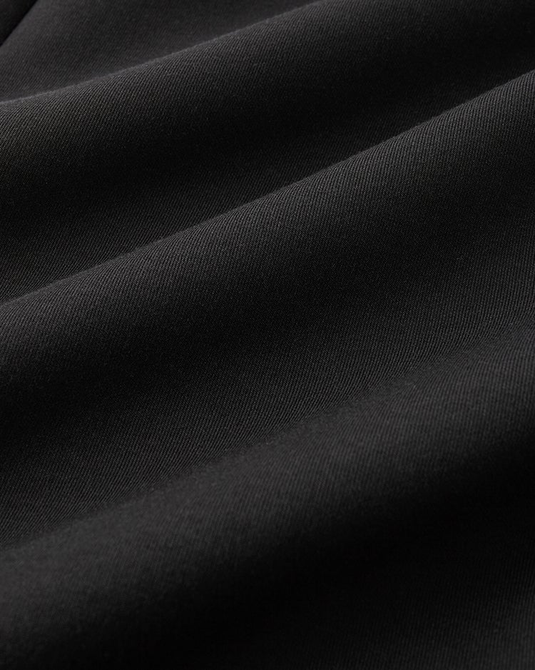 ライトダンボールニット・イージーワイドパンツ 詳細画像 ブラック 3