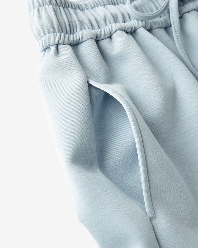 ライトダンボールニット・イージーワイドパンツ 詳細画像 ライトブルー 5