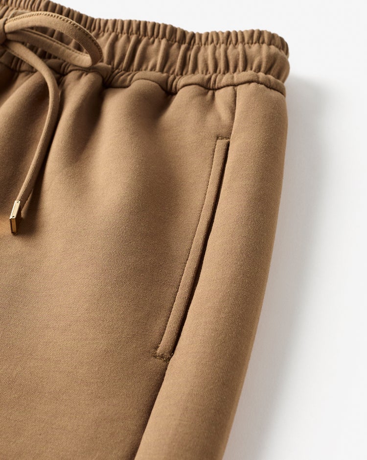 ライトダンボールニット・イージーワイドパンツ 詳細画像 ライトブラウン 4