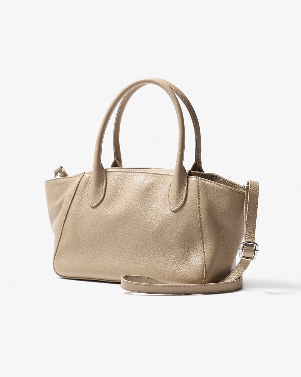 ‼️希少カラー‼️ DoCLASSE 本革エアートートバッグ シルバー 本革・エアートートバッグS/DoCLASSE