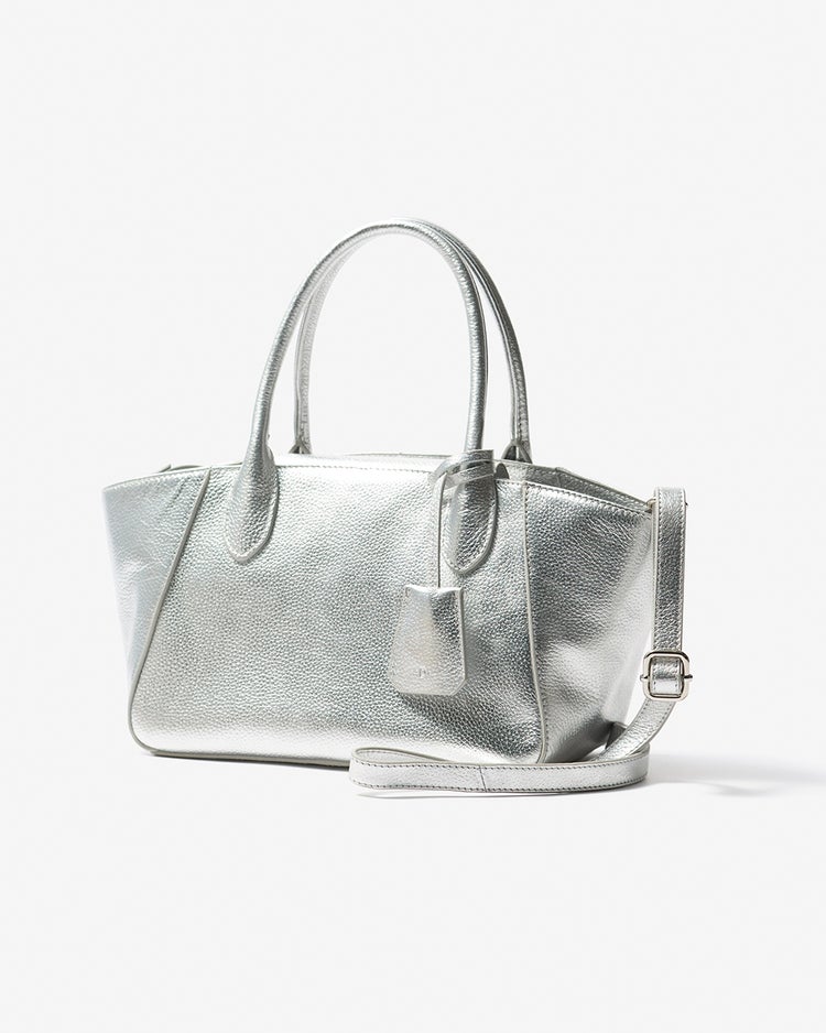 本革・エアートートバッグS 詳細画像 シルバー 5