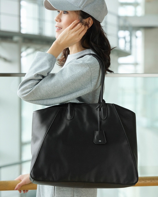 本革・エアートートバッグL