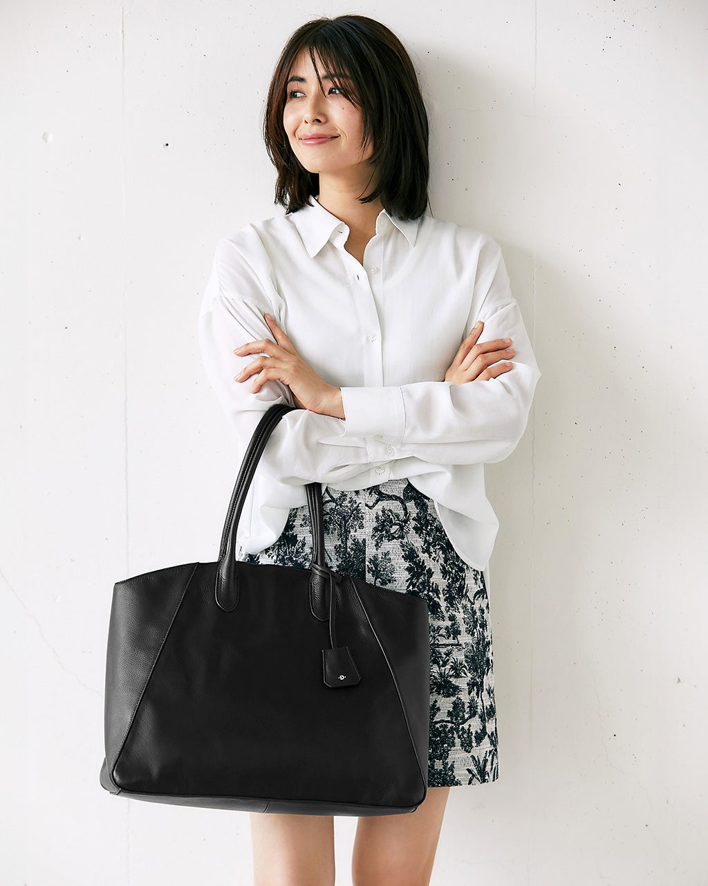 本革・エアートートバッグL/DoCLASSE