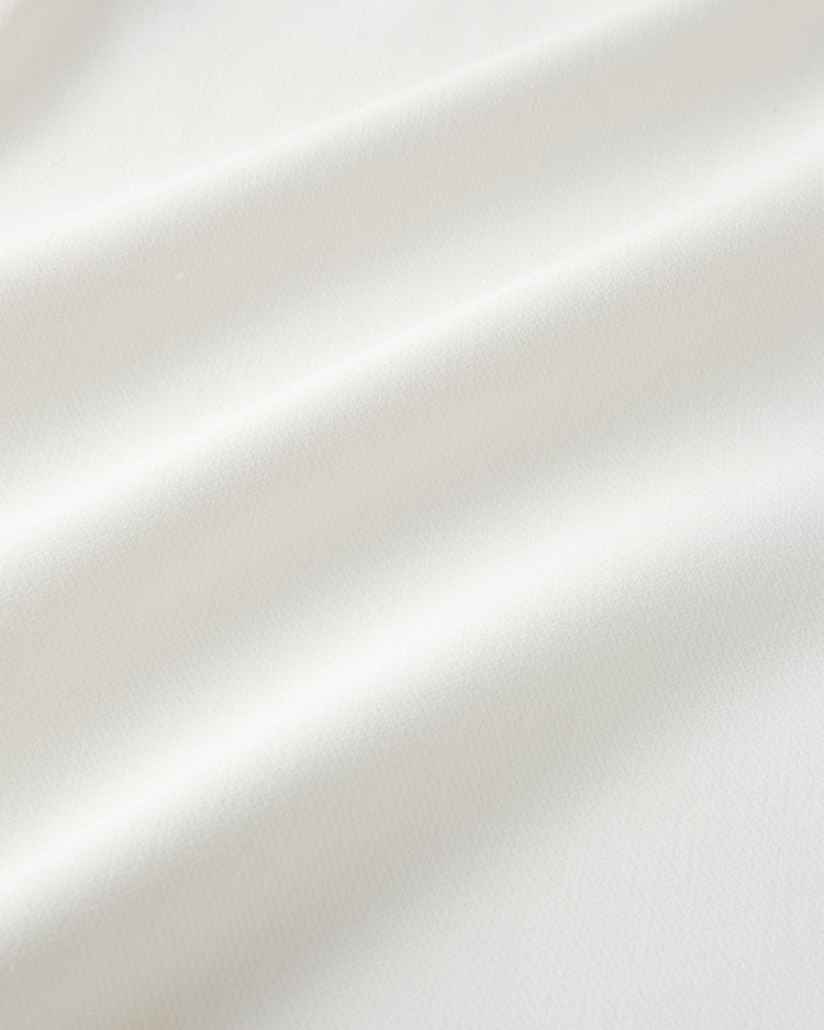 スポンジWクロス・タックワイドパンツ 詳細画像 オフホワイト 5