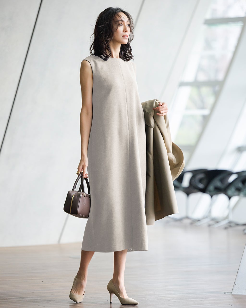 ワンピース（グレー）一覧/40代50代からのファッション通販 DoCLASSE