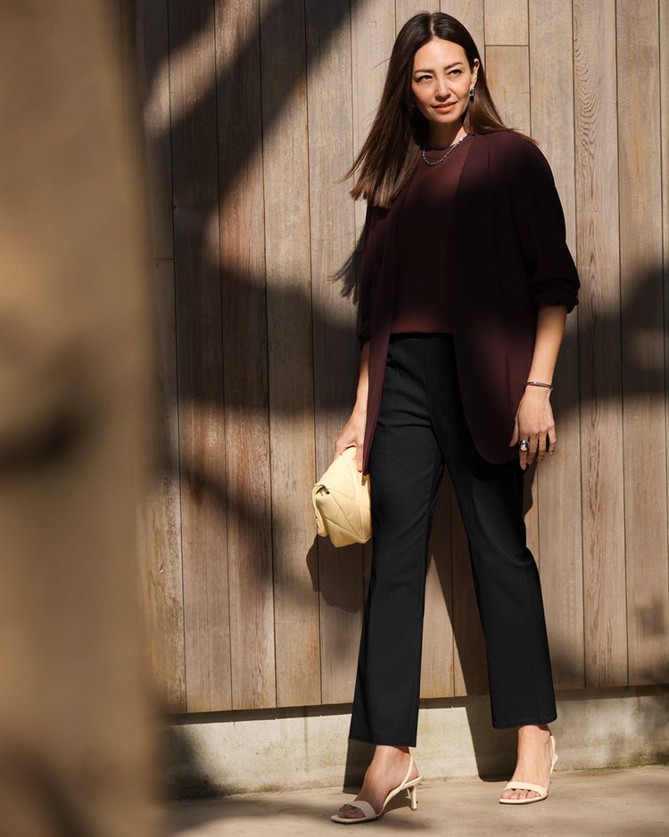 ドライタッチ・切替ストレート／68cm 詳細画像 ブラック 1