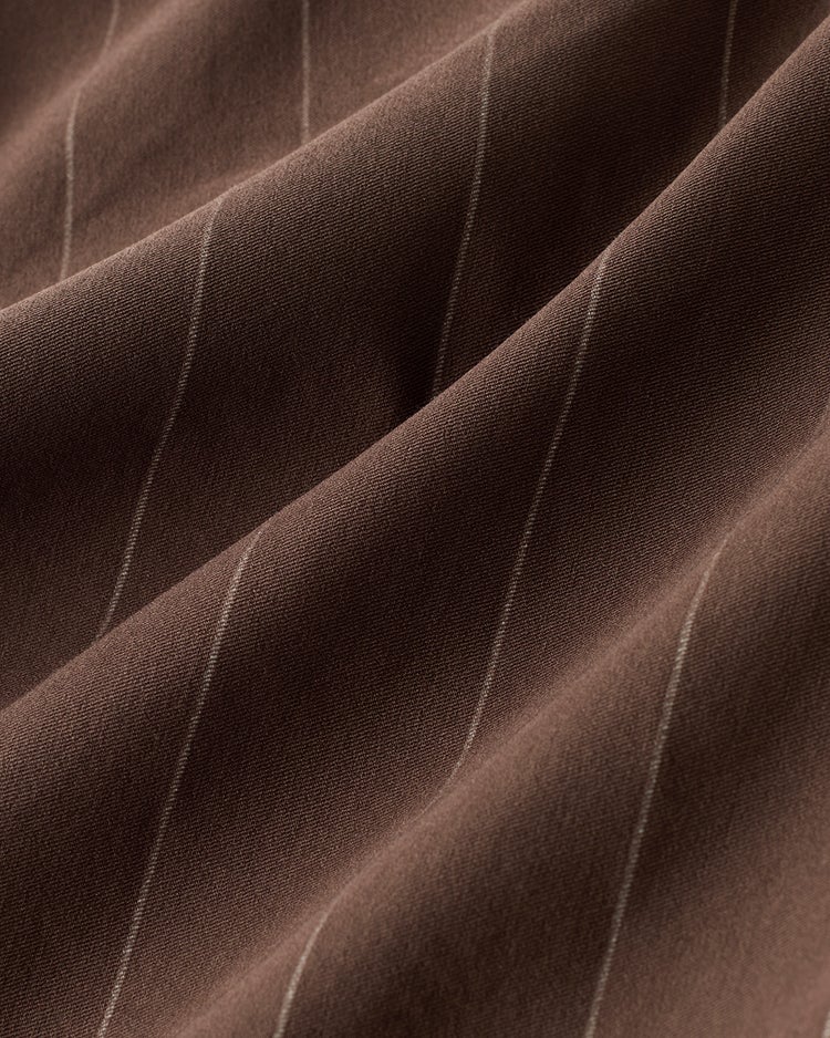 ドライタッチ・切替ストレート／68cm 詳細画像 ブラウンストライプ 3