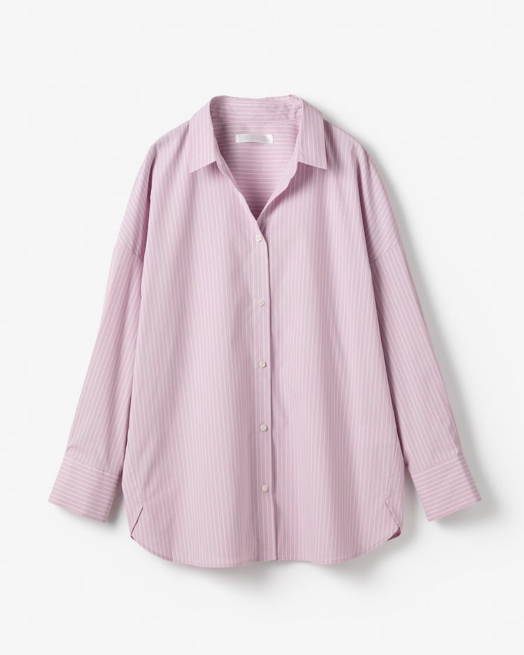 UVイージーケア・抜け感フォルムシャツ 詳細画像 ピンク・パターン 5