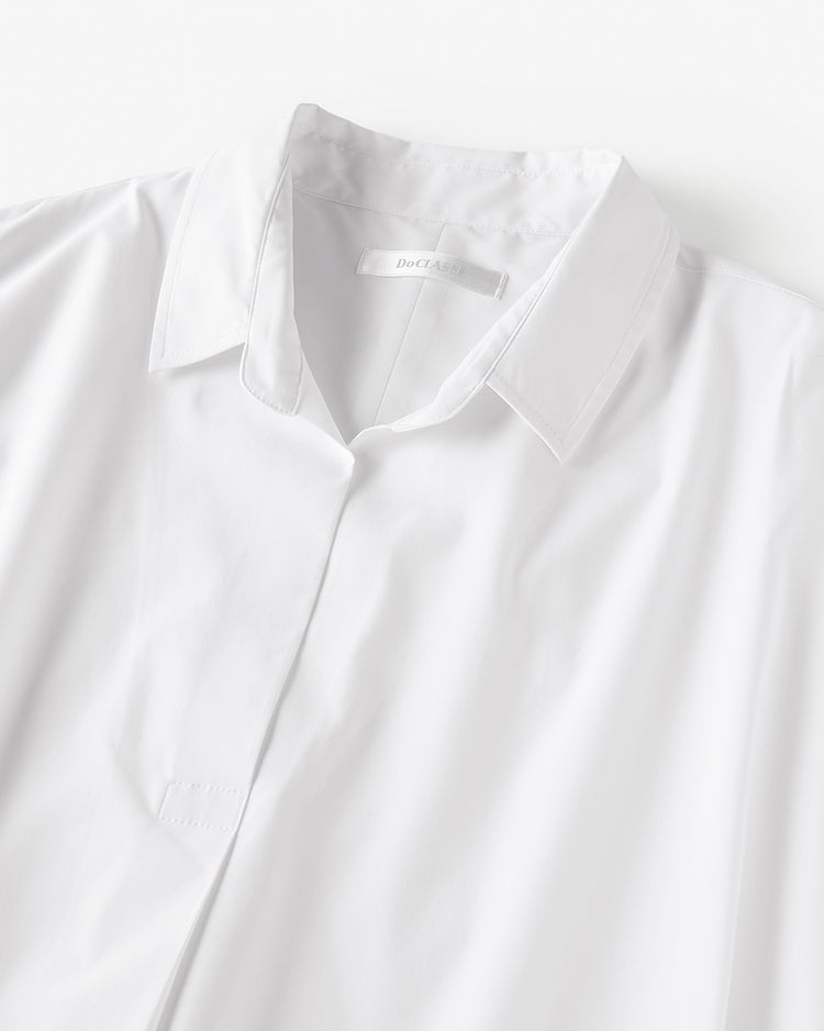 UVイージーケア・スキッパーシャツ 詳細画像 ホワイト 3