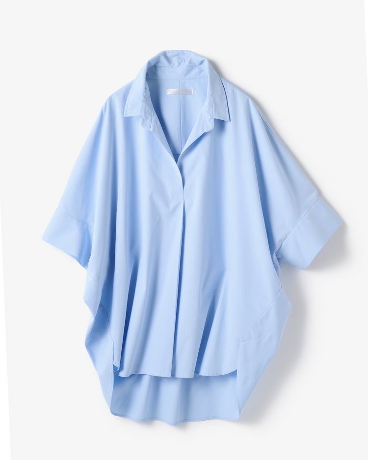 UVイージーケア・スキッパーシャツ 詳細画像 サックス 2