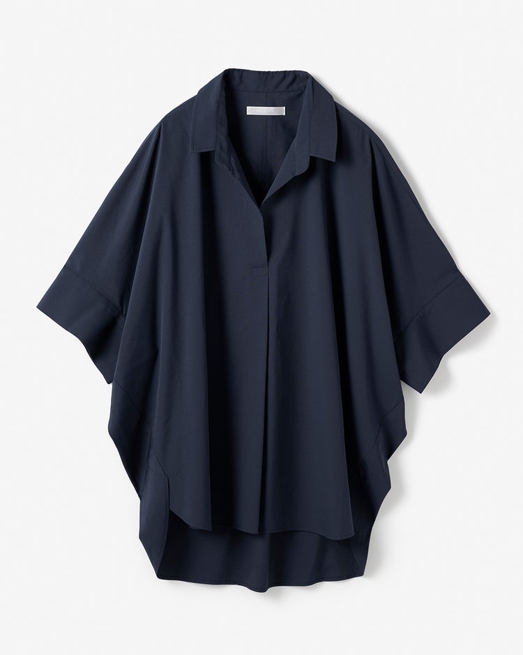 UVイージーケア・スキッパーシャツ 詳細画像 ミッドナイトブルー 3