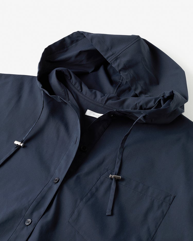 UVイージーケア・フードシャツ 詳細画像 ミッドナイトブルー 3