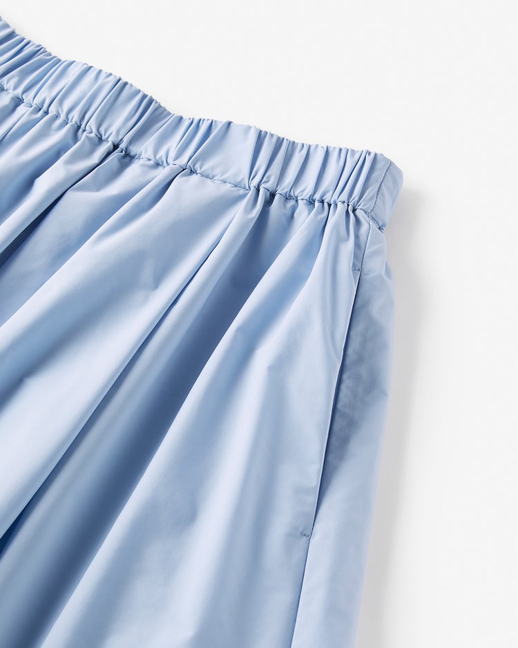 マットタフタ・タックフレアスカート 詳細画像 ライトブルー 5