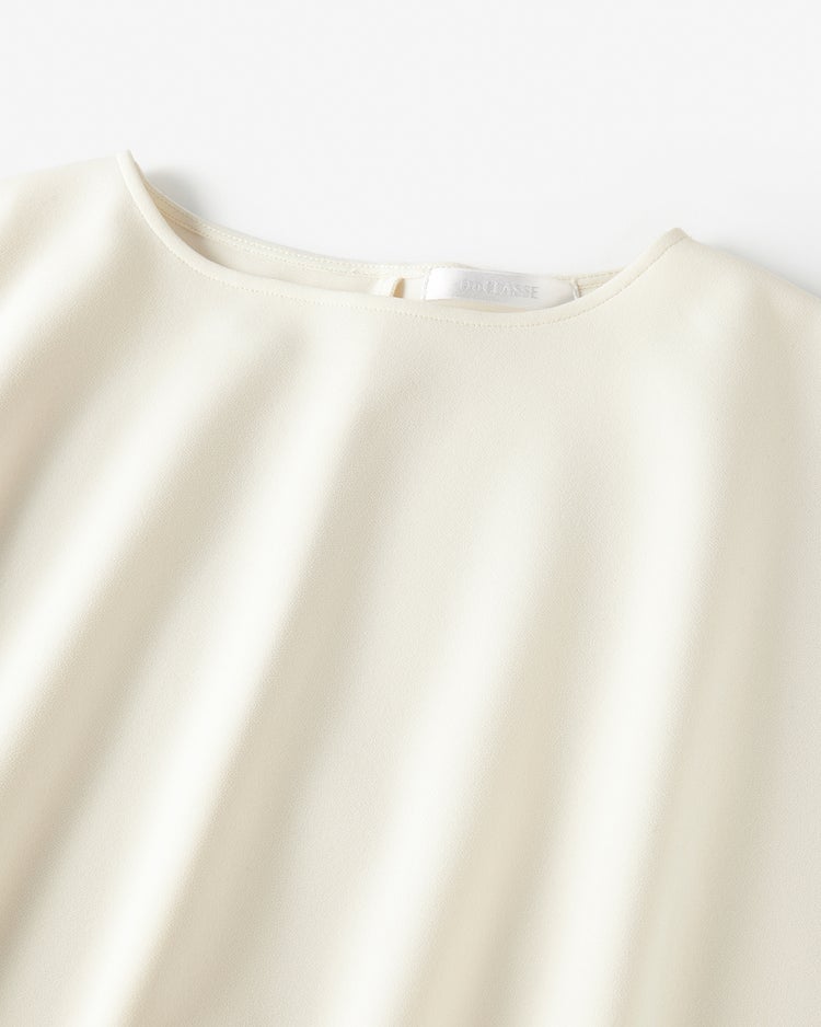 イージージョーゼット・袖フリルブラウス 詳細画像 オフホワイト 2