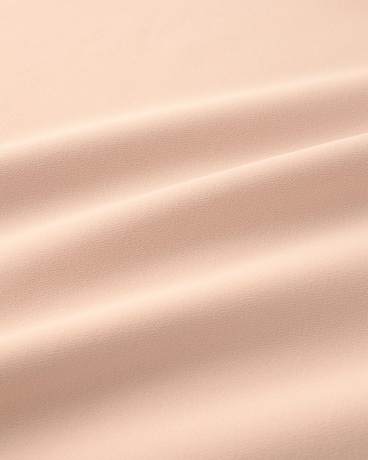 イージージョーゼット・コクーンプルオーバー 詳細画像 ピンクベージュ 3