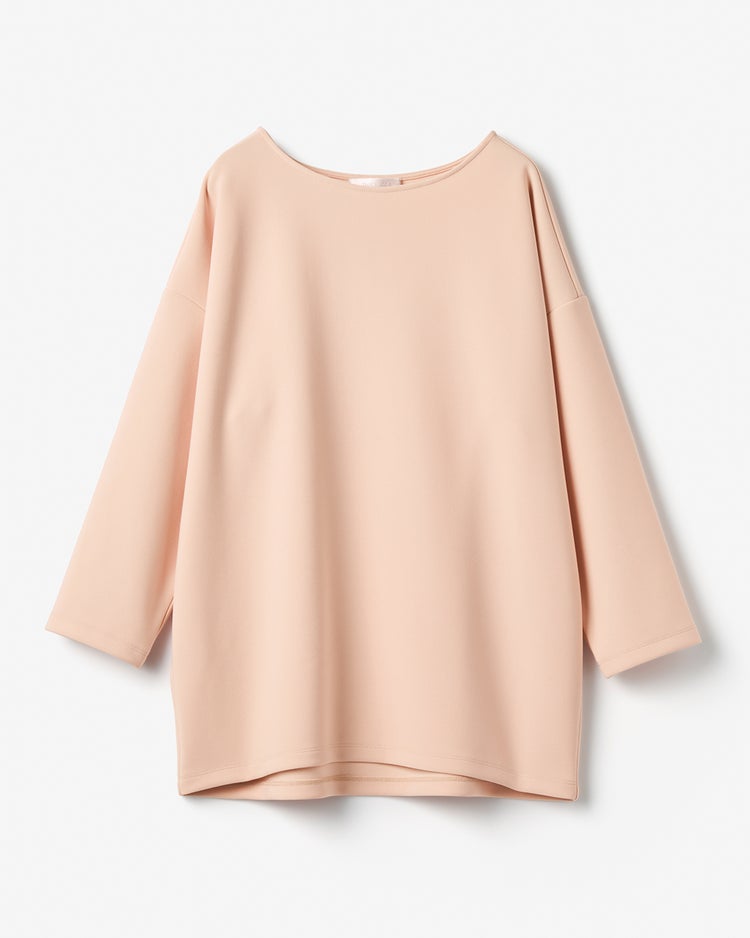 イージージョーゼット・コクーンプルオーバー 詳細画像 ピンクベージュ 5