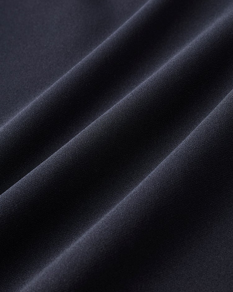 イージージョーゼット・コクーンプルオーバー 詳細画像 ミッドナイトブルー 3